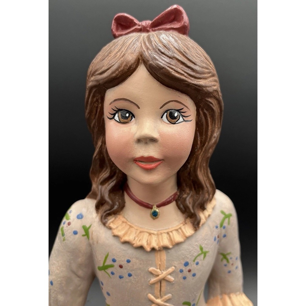 Vtg Homemade Ceramic Little Women By Margie Hatcher Of Alabama (1 Of 3)
